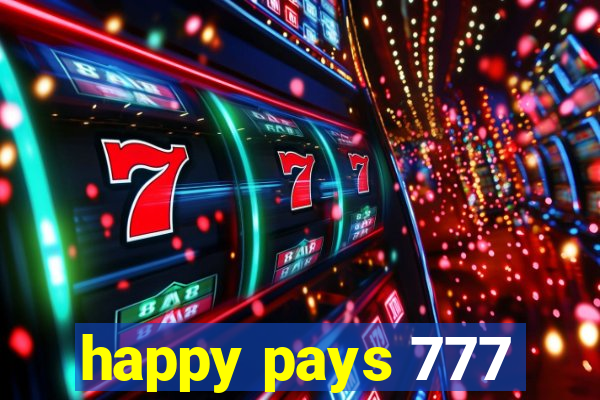 happy pays 777